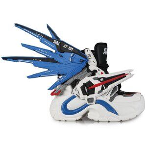 ANTHONY WANG JUPITER 05 Aerial White Platform Sneakers